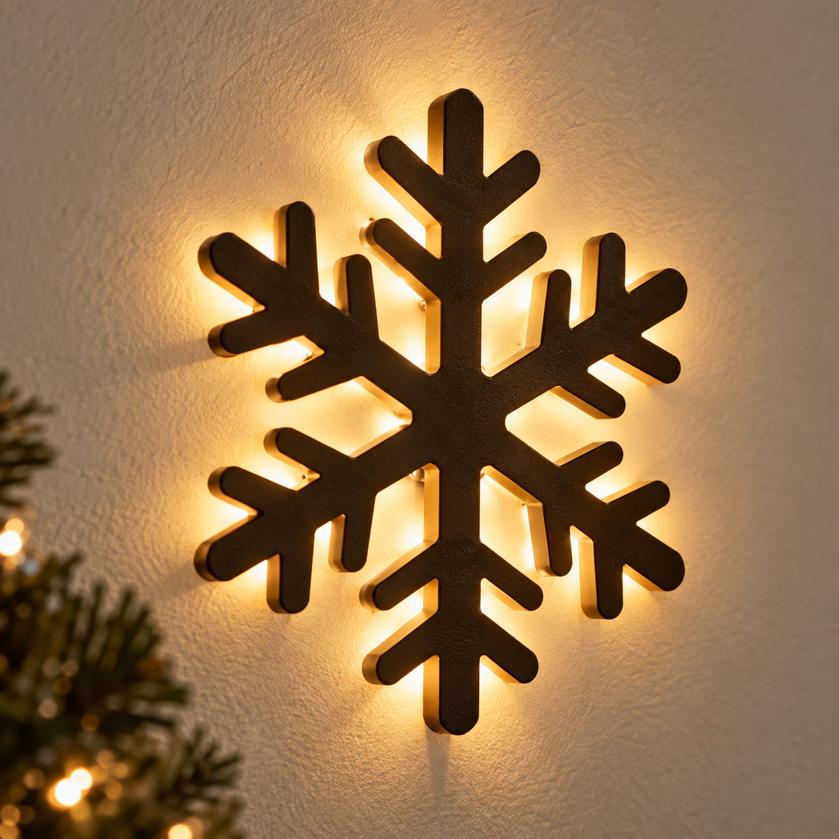 Snowflake Press On Set